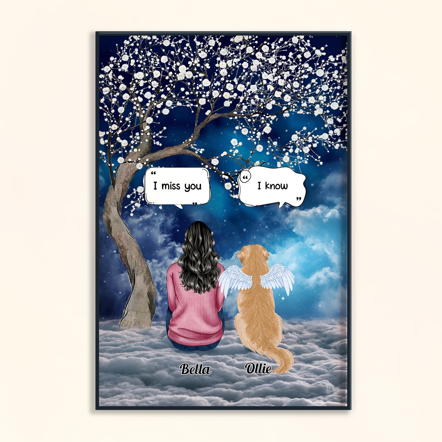 Memorial Pet - Personalized Poster/Wrapped Canvas