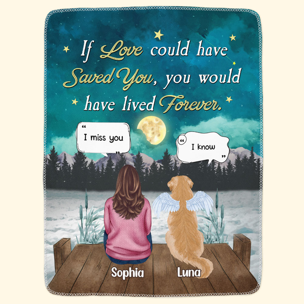 Memorial Pet - Personalized Pet Memorial Blanket