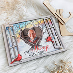 Memorial Gift I'm Always With You - Personalized 2 Layers Wooden Photo Plaque