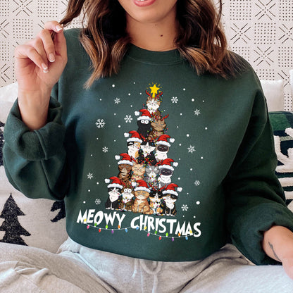 Meowy Catmas - Personalized Shirt