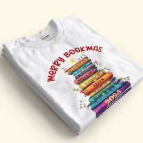 Merry Bookmas - Personalized Shirt