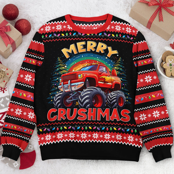 Christmas truck sweater deals