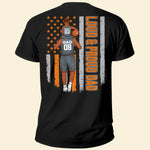 Basketball Dad - Personalized Back Printed Shirt