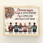 First My Brothers & Sisters, Forever My Friends - Personalized Poster - Family Hugging