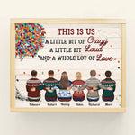 First My Brothers & Sisters, Forever My Friends - Personalized Poster - Family Hugging