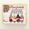 Best Friends Are Hard To Find The Bests Are Already Mine - Personalized Poster - Christmas Gift For Friends, Besties - Family Hugging