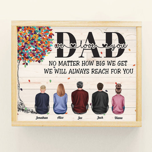 Always Be Our #1 Man - Personalized Poster - Birthday Gift For Daddy