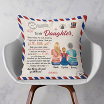 The One Who Needs You Till the End, Family Custom Pillow, Gift For Daughter-Macorner