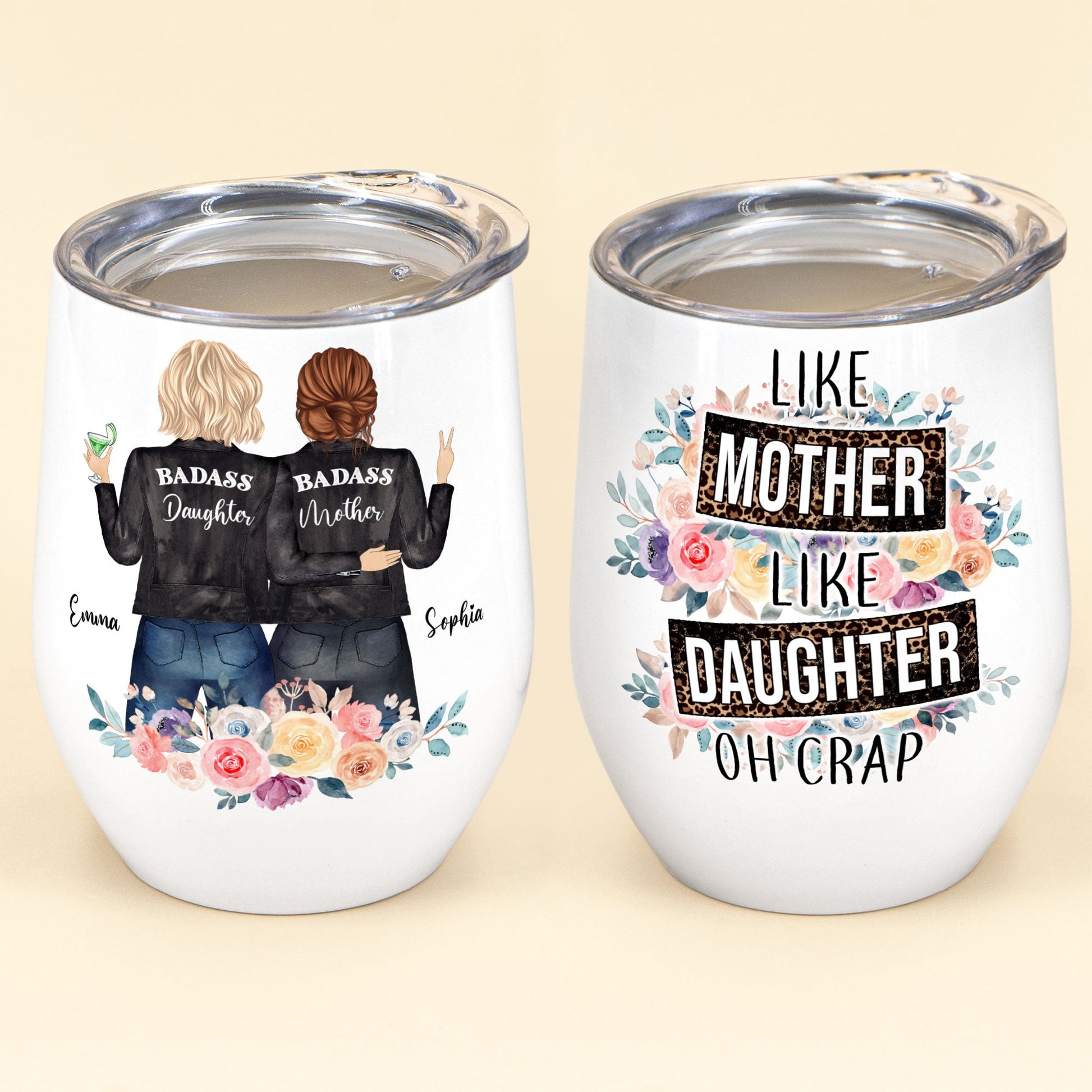 Like Mother Like Daughter - Personalized Tumbler Cup – Macorner