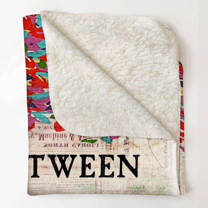 The Love Between Mother & Children Forever - Personalized Blanket - Mothers Day Gift For Mom, Mama