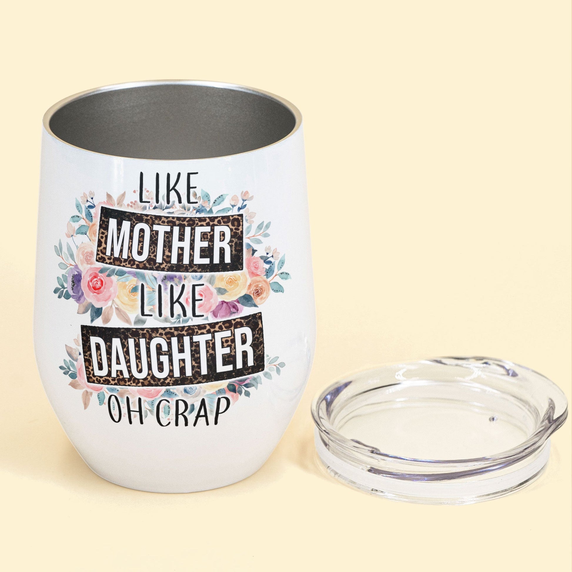 Personalized Mother's Day Gifts - Like Mother Like Daughter Oh Crap - -  Best Custom