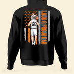 Basketball Dad - Personalized Back Printed Shirt