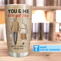 To My Wife Thank You For Being My One And Only, Family Custom Tumbler, Gift For Wife-Macorner