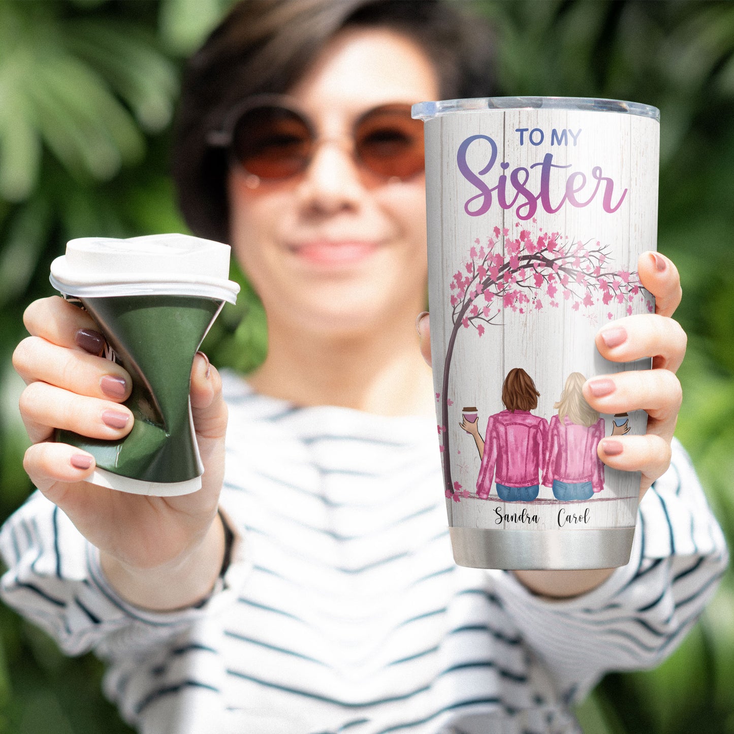 You Are My Sister - Thanks So Much For Everything, Sisters Custom Tumbler, Gift For Sisters-Macorner
