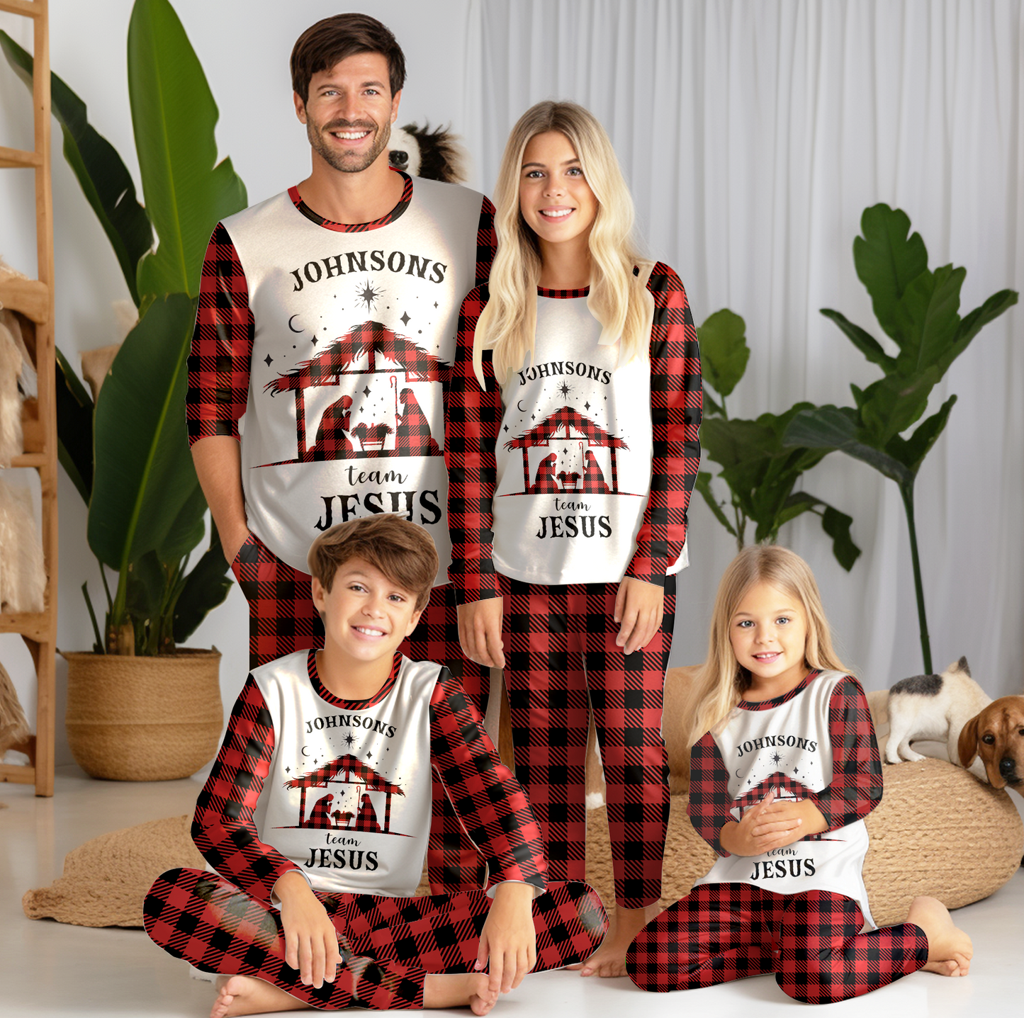 Team Jesus - Personalized Pajama Set