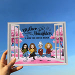 Mom And Daughters A Bond That Can't Be Broken - Personalized Acrylic Plaque