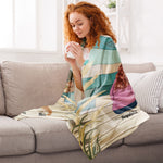 Mom Don't Cry For Me - Personalized Blanket - Grief Gift For Dog Owners, Sympathy Gift For Loss Of Dogs, Cats