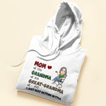 Mom-Grandma-Great Grandma - Personalized Shirt - Gift For Grandma, Grandmother, Mom