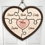 Mom Holds Us Together - Personalized Wood Sign