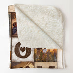Mom Is The World - Personalized Blanket
