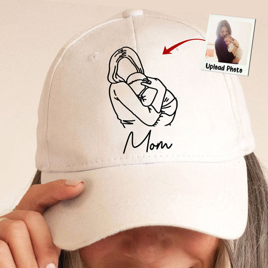 Mom Line Are First Mother's Day Gift - Personalized Classic Cap