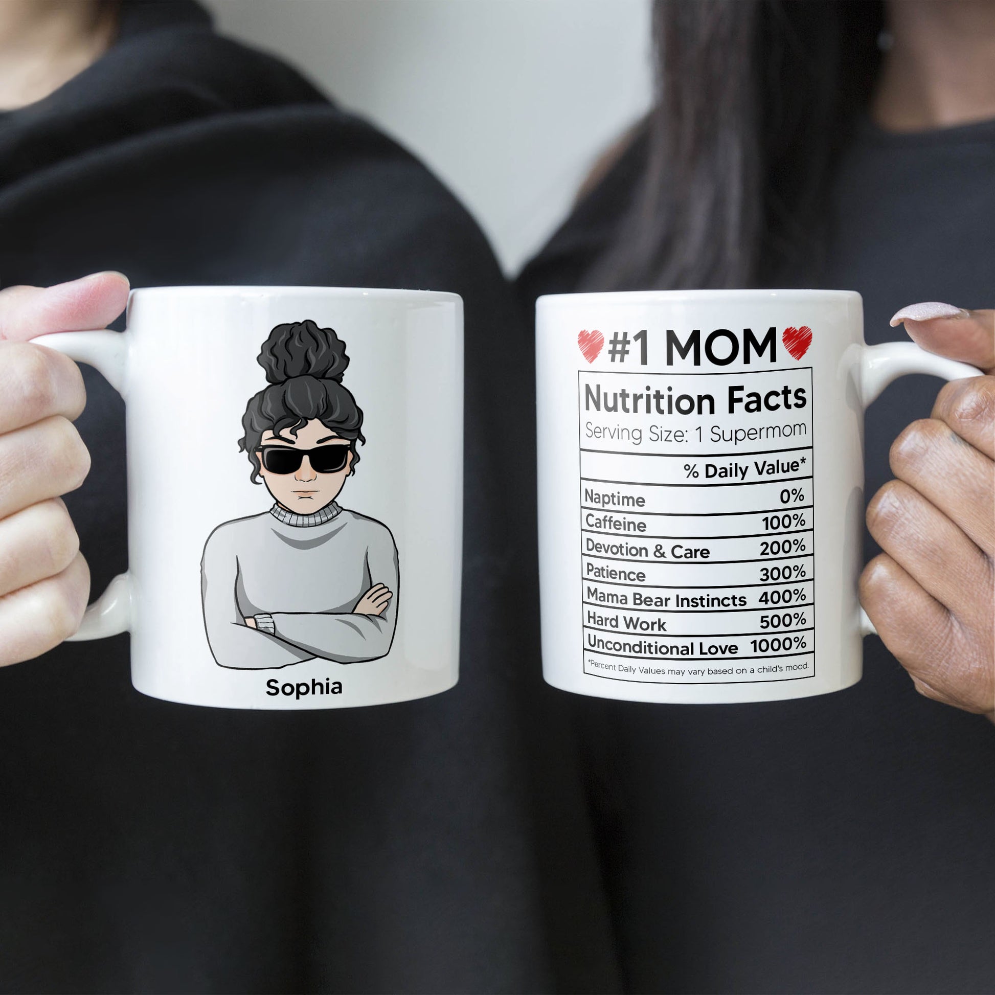 Family - Mama Bear Coffee Mug for Mom, Mother, Women, Wife - Personali
