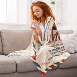 Mom We Love You - Personalized Mom Blanket