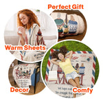 Mom We Love You - Personalized Mom Blanket