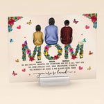 Mom, You Are So Loved - Personalized Acrylic Plaque - Loving, Mother's Day, Birthday Gift For Mom, Mother, Mommy