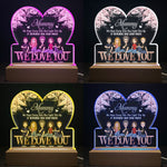 Mommy - We Love You - Personalized LED Light