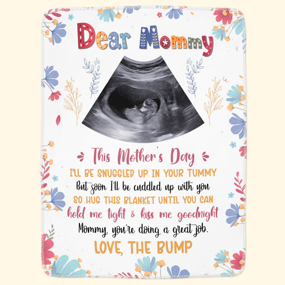 Mommy, You're Doing A Great Job - Personalized New Mom Blanket
