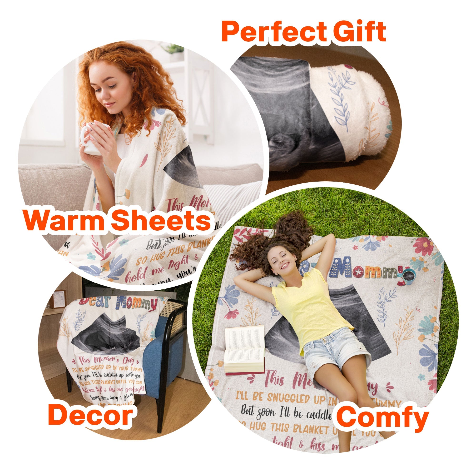 Mommy, You're Doing A Great Job - Personalized New Mom Blanket