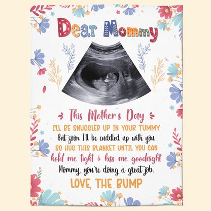 Mommy, You're Doing A Great Job - Personalized New Mom Blanket