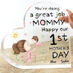 Mommy You're Doing A Great Job - Personalized Acrylic Plaque