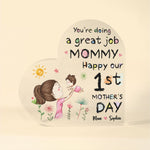 Mommy You're Doing A Great Job - Personalized Acrylic Plaque