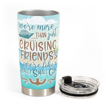 More Than Cruising Friends We Are Accomplices And Alibis - Personalized Tumbler Cup - Vacation, Summer Vibe Gift For Her, Girl Crew, Cruising, Beach Lover, Boozing, Vacation