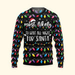 Most Likely And Custom Christmas Family - Personalized Ugly Sweater
