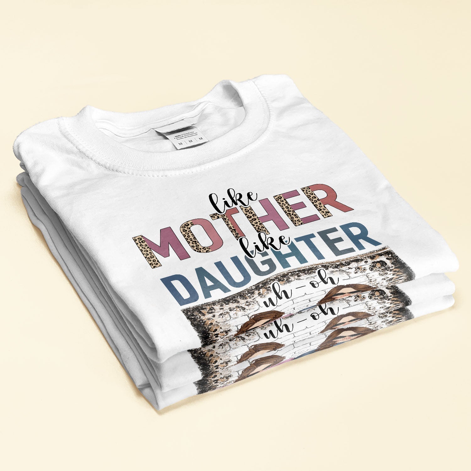 Mother And Daughter - Personalized Shirt - Mother's Day, Birthday, Christmas Gift For Mom, Daughter, Mother, Mama