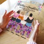 Mother And Daughters - Best Friends Forever From The Heart - Personalized Acrylic Plaque - Mother's Day, Loving, Birthday Gift For Mothers, Mama, Daughter