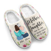 Mother And Daughters From The Start - Personalized Slippers