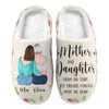 Mother And Daughters From The Start - Personalized Slippers