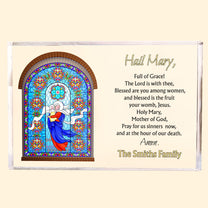 Mother Of Jesus - Personalized Acrylic Plaque