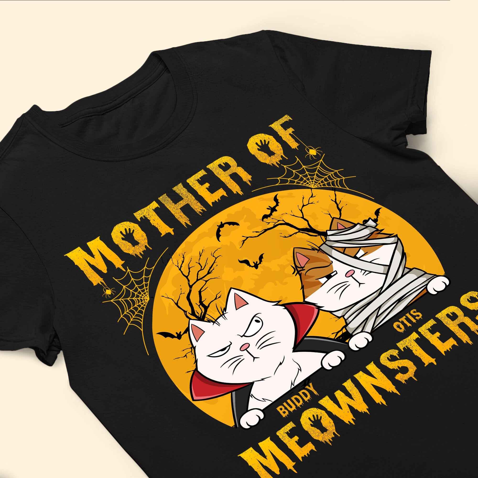 Mother Of Meownsters - Personalized Shirt