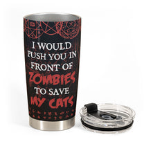 Mother Of Meownsters - Personalized Tumbler Cup