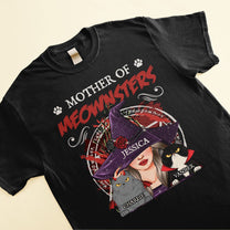 Mother Of Meownsters - Personalized Shirt