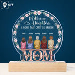 Mother & Children A Bond That Can't Be Broken - Personalized LED Light