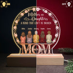 Mother & Children A Bond That Can't Be Broken - Personalized LED Light