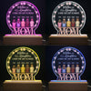 Mother &amp; Children A Bond That Can&#39;t Be Broken - Personalized LED Light