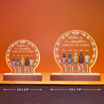 Mother & Children A Bond That Can't Be Broken - Personalized LED Light