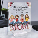 Mother & Children Floral - Personalized Acrylic Plaque